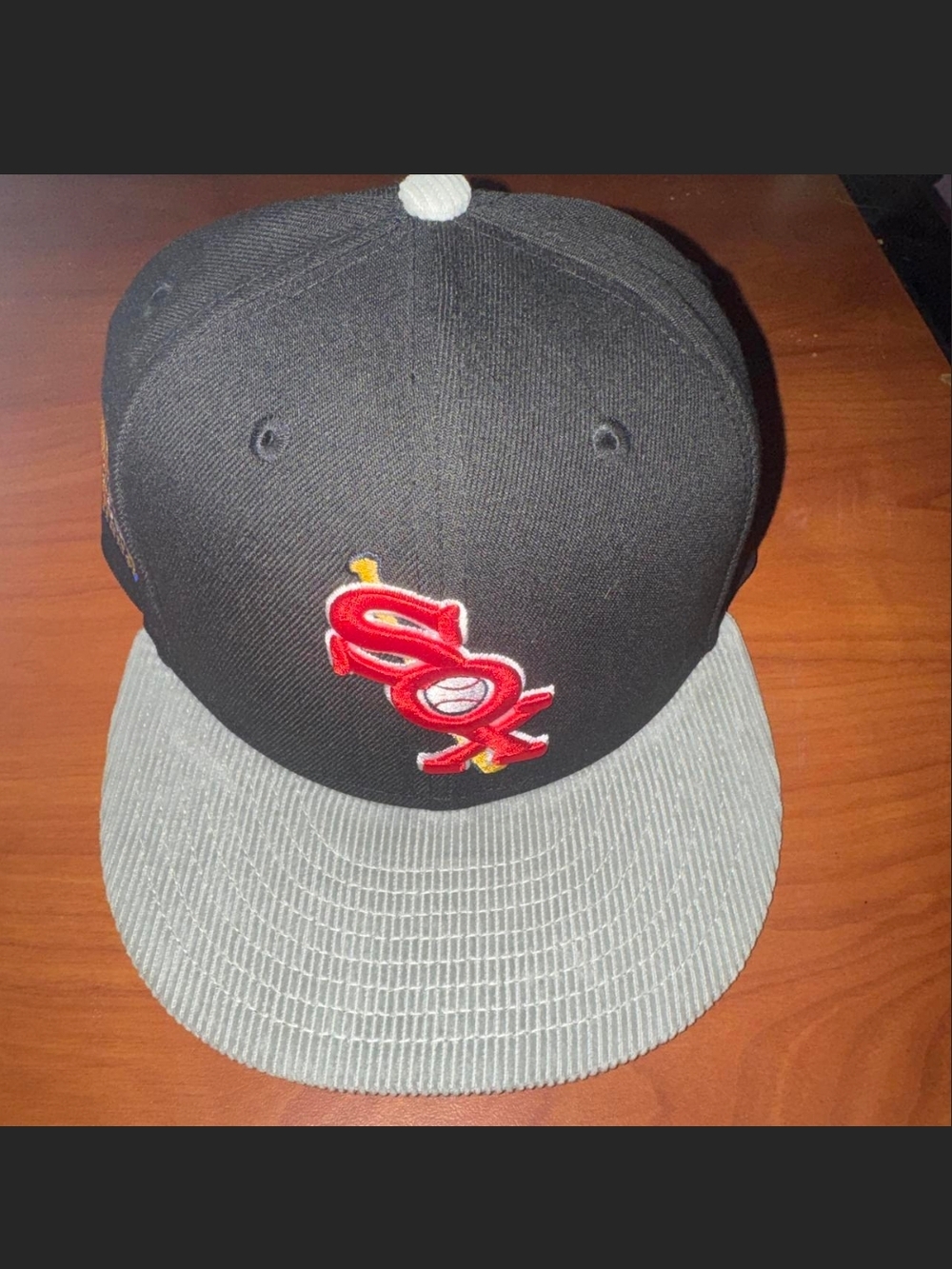 Mitchell And Ness White Sox Baseball Cap With 1933 All Star Patch